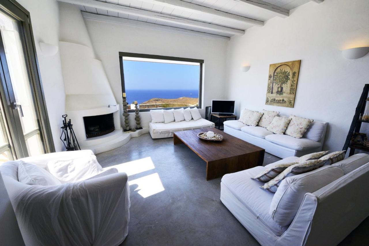 Spectacular Sunset View Villa At Melissaki Ioulis Exterior photo