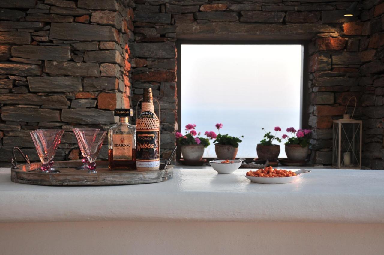 Spectacular Sunset View Villa At Melissaki Ioulis Exterior photo